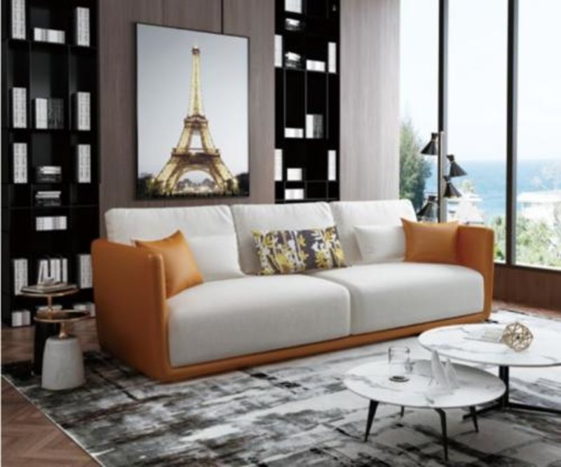 Sofa 4 Sitzer mit Couchtisch Big XXL Couch Sofas Couchen Wohnzimmer von JV Möbel