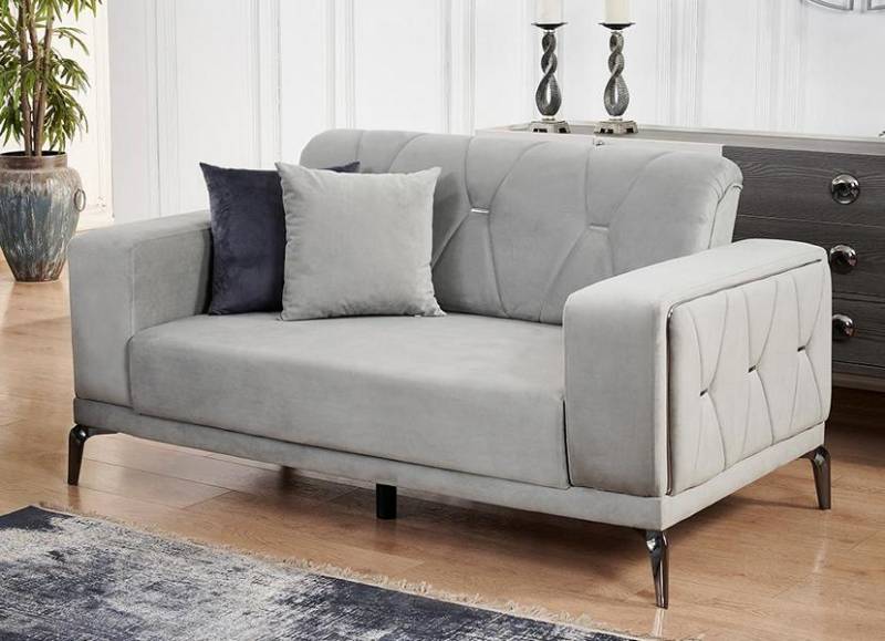 Sofa Couch 2-Sitzer Kanapee Polstermöbel Sitzsofa Relaxcouch Wohnzimmerbank von JV Möbel