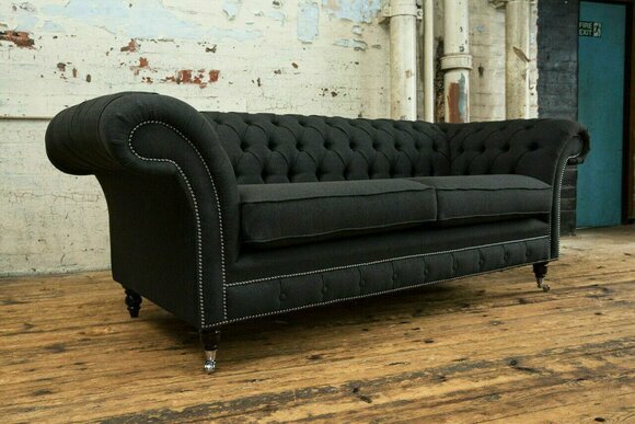 Sofa Couch 3 Sitzer Design Couch Polster Textil Modern Schlafsofa Dreisitzer Neu Sofa Couch 3 Sitzer Design Couch Polster Textil Modern Schlafsofa Dreisitzer Neu von JV Möbel