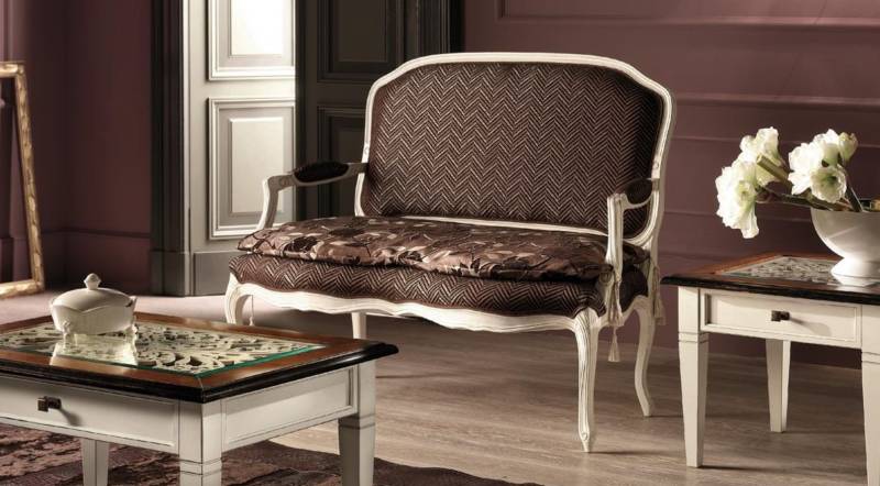 Sofa Couch Design Couch Polster Textil Modern Zweisitzer Sitzer Bank 2 von JV Möbel