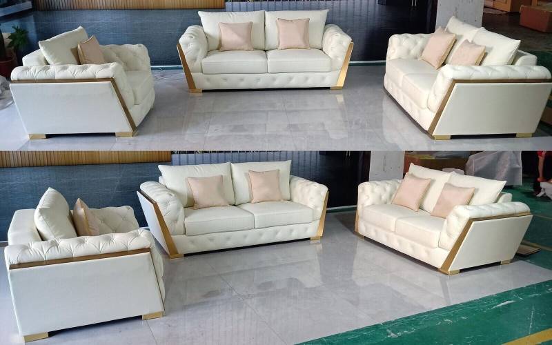 Sofa Couch Garnitur Möbel 3 tlg. Set Sofgarnitur Einrichtung Couchen von JV Möbel