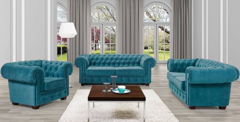 Sofa Schlafsofa Designer 3 Sitzer Sofa mit Bettfunktion Garnitur Couch Ledersofa von JV Möbel