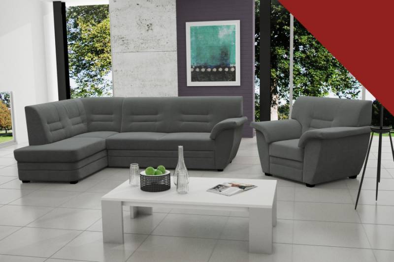 Sofa Schlafsofa Designer Sofa mit Bettfunktion + Bettkasten Ecksofa Couch NEU von JV Möbel