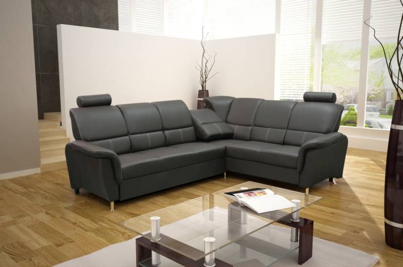 Sofa Schlafsofa Designer Sofa mit Bettfunktion + Bettkasten Ecksofa Couch NEU! von JV Möbel