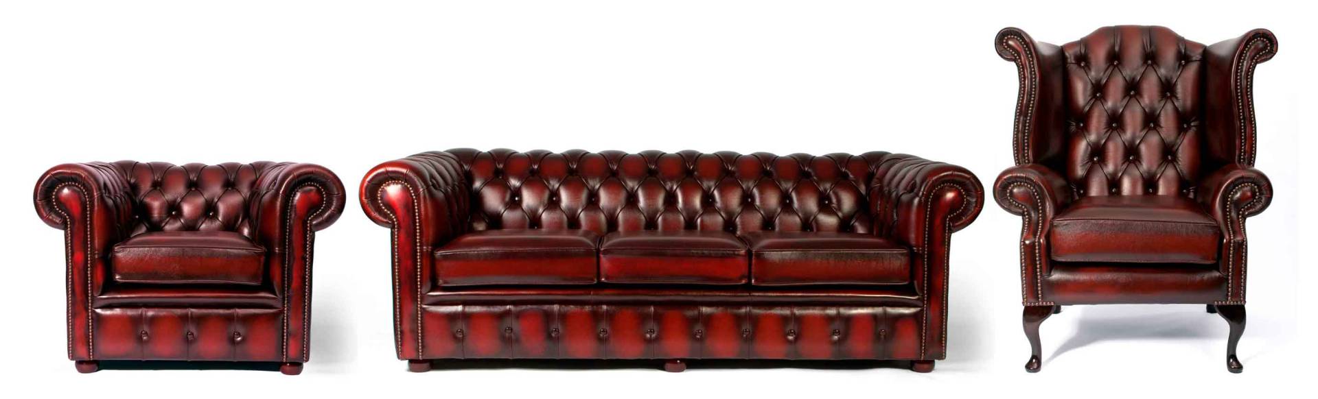 Sofagarnitur Chesterfield 3 Sitzer Couch Sofa Ohrensessel Sessel Leder Sofas Neu Sofagarnitur Chesterfield 3 Sitzer Couch Sofa Ohrensessel Sessel Leder Sofas Neu von JV Möbel