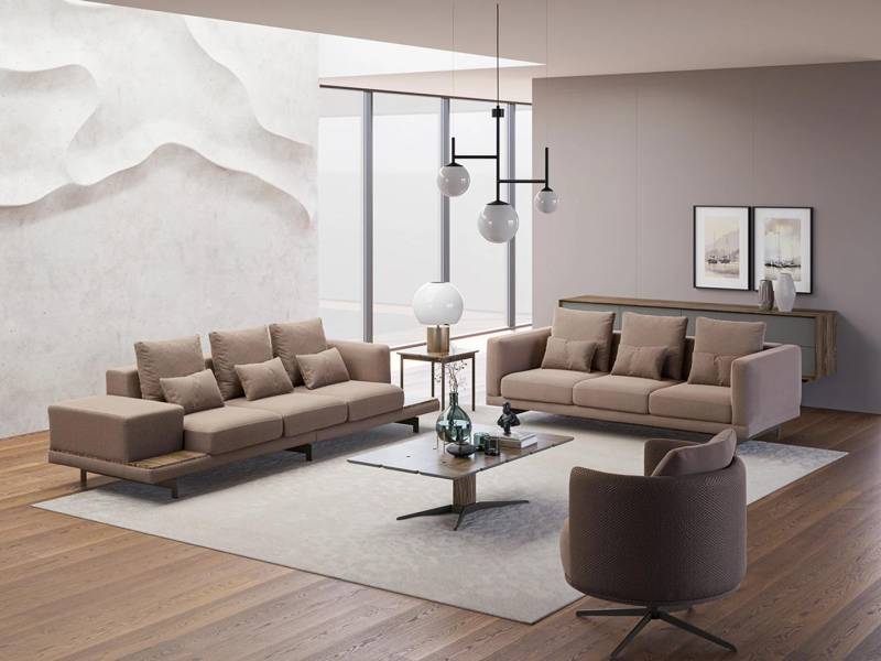 Sofagarnitur Couch Polster Design Sofas Set Dreisitzer Neu Polstersessel von JV Möbel