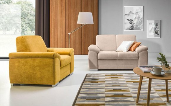 Sofagarnitur Set Polster Textil Stoff Couch 2+1 Sitzer Set Stoff Textil Couchen Sofagarnitur Set Polster Textil Stoff Couch 2+1 Sitzer Set Stoff Textil Couchen von JV Möbel