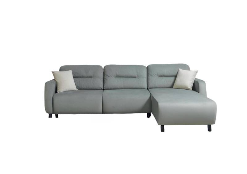 Sofas Design Ecksofa L-Form Möbel Bett Funktionen Textil Stoff Schlafsofa Sofas von JV Möbel