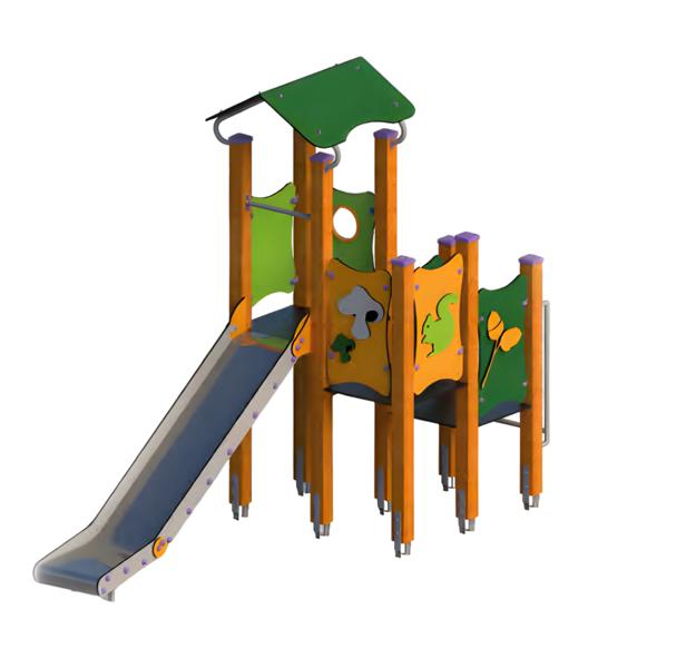 Spielplatz Kinderspielplatz Spielgelände Klettergerüst Rutschbahn Erlebnisplatz von JV Möbel