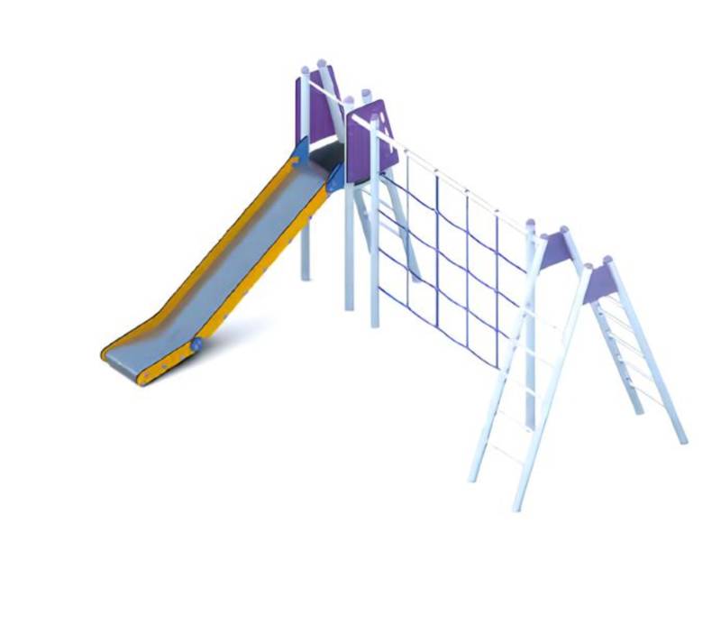 Spielplatz Rutschbahn Spielgelände Klettergerüst Kinderspielplatz Freizeitpark von JV Möbel
