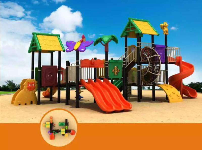 Spielplatz Spielhaus Spielturm Rutsche Kinderspielplatz Komplett Spielplätze von JV Möbel