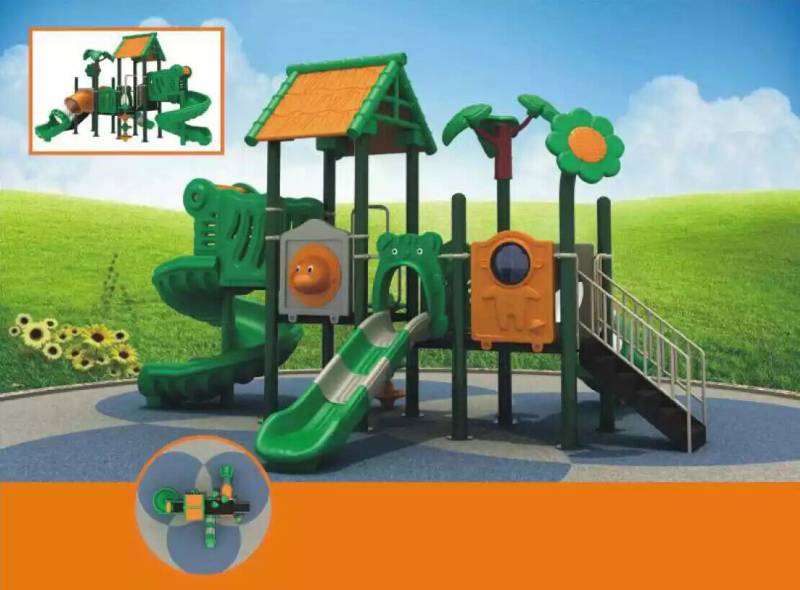 Spielplatz Spielturm Rutsche Kletterturm Spielhaus Spielplatz Garten von JV Möbel