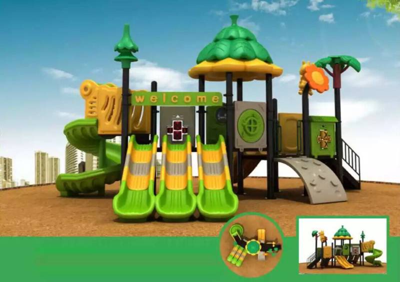 Spielturm mit Rutsche Kletterturm Spielhaus Spielplatz Kletter Gerüst von JV Möbel