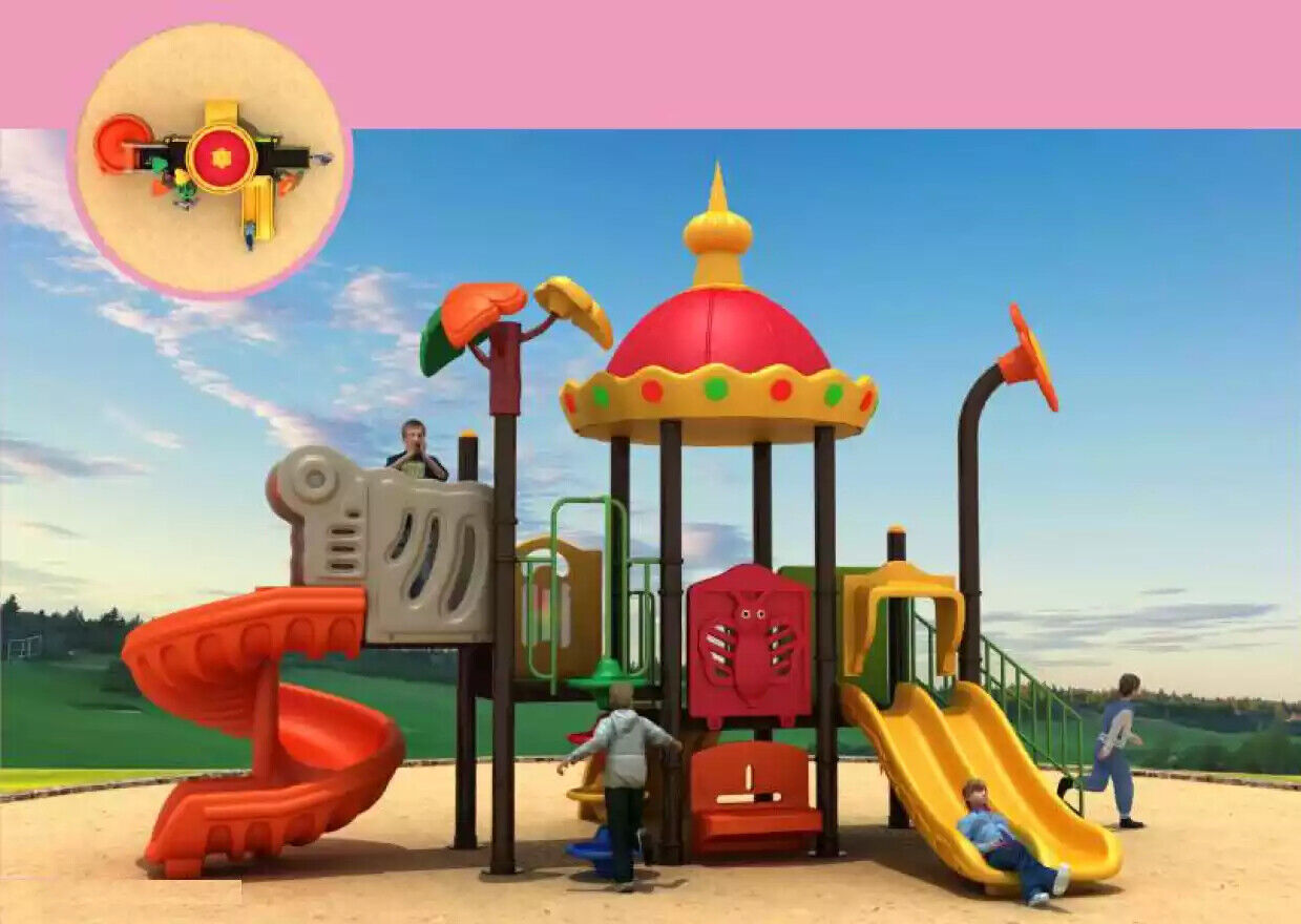 Spielturm mit Rutsche Spielplätze Garten Kinderbereich Kletterturm von JV Möbel