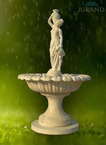 Springbrunnen Fontäne Fontaine Brunnen Wasserspiel Römische Garten Deko Neu 1071 von JV Möbel