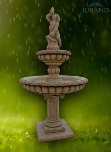 Springbrunnen Fontäne Fontaine Brunnen Wasserspiel Römische Garten Deko Neu 1073 von JV Möbel