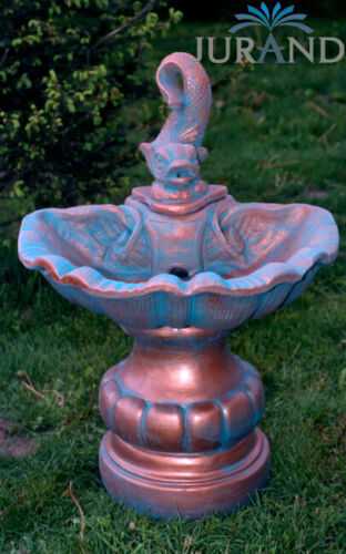 Springbrunnen Fontäne Zierbrunnen Garten 1008 Deko Brunnen 103 cm Steinguss Springbrunnen Fontäne Zierbrunnen Garten 1008 Deko Brunnen 103 cm Steinguss von JV Möbel