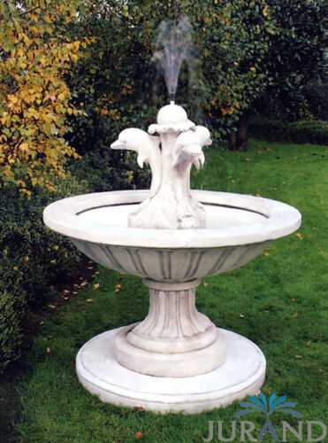 Springbrunnen Fontäne Zierbrunnen Garten Deko 1047 Brunnen 171 cm Steinguss von JV Möbel