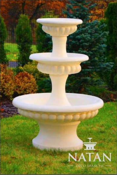 Springbrunnen Garten Teich Brunnen 211cm Steinbrunnen Gartenbrunnen von JV Möbel