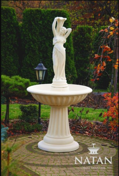 Springbrunnen Garten Teich Brunnen Steinbrunnen Gartenbrunnen Fontaine von JV Möbel