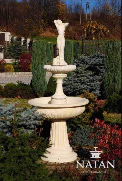 Springbrunnen Garten Teich Brunnen Steinbrunnen Gartenbrunnen Fontaine von JV Möbel