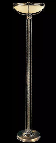 Stehlampe Standlampe Stand Luxus Leuchten Lampen Lampe Glas Stehleuchte von JV Moebel