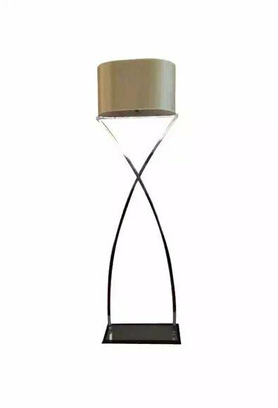 Stehlampe wohnzimmer Stehleuchte aus Metall neu Schlafzimmer von JV Moebel