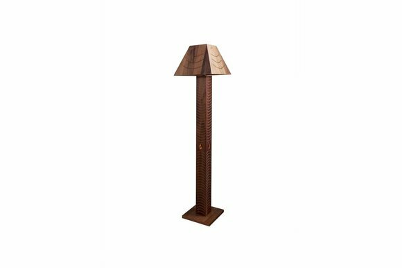 Stehleuchte Luxus Echtholz Lampe Stand Leuchten Stehlampe Leuchte Lampen Luxus von JV Möbel