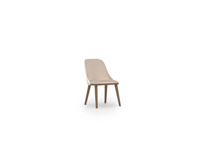 Stil Modern Stuhl Esszimmer Möbel Luxus Holz Weiß Stühle Design von JV Möbel