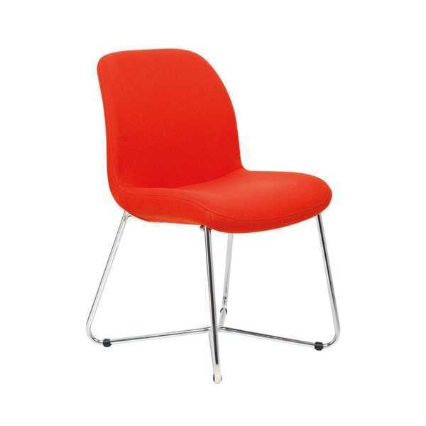 Stühle Luxus Orange Design gepolstert Stühle Büromöbel neue Textilmöbel von JV Möbel