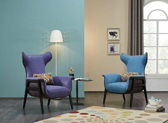 Stühle Möbel Design Sessel Luxus Stuhl Polster Cocktail Relax Bar Lounge Club von JV Moebel