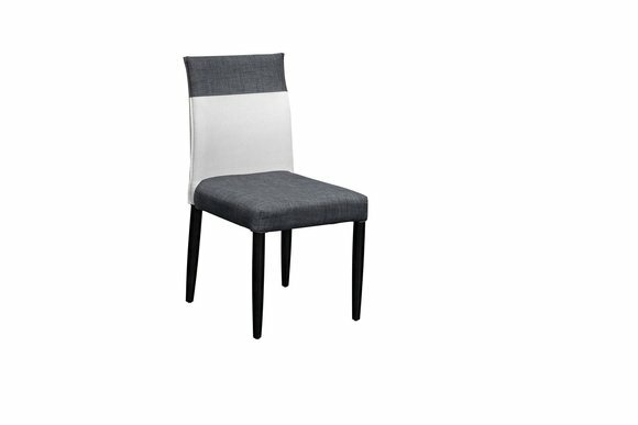 Stuhl 1x Ess Zimmer Polster Stuhl Sessel Fernseh Lounge Leder Textil Sitz von JV Möbel