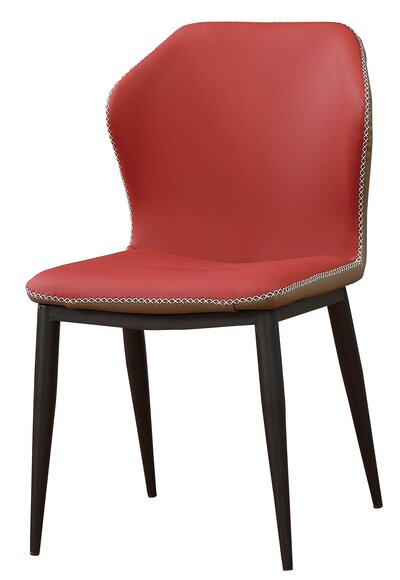 Stuhl 1x Luxus Design Polster Design Stühle Sitz Lehn Büro Esszimmer Holz Neu. von JV Möbel