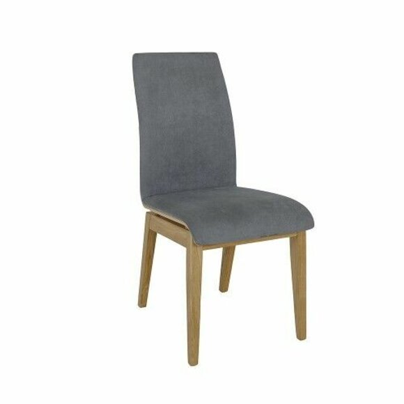 Stuhl Lehnstuhl Polster Stühle Massiv Holz Textil Holz Sessel Leder Neu Lounge von JV Möbel