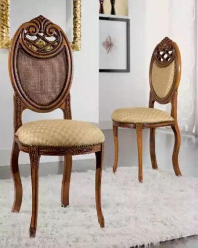 Stuhl Möbel Design Polsterstuhl Esszimmerstuhl Klassisch Holz Bänke von JV Möbel