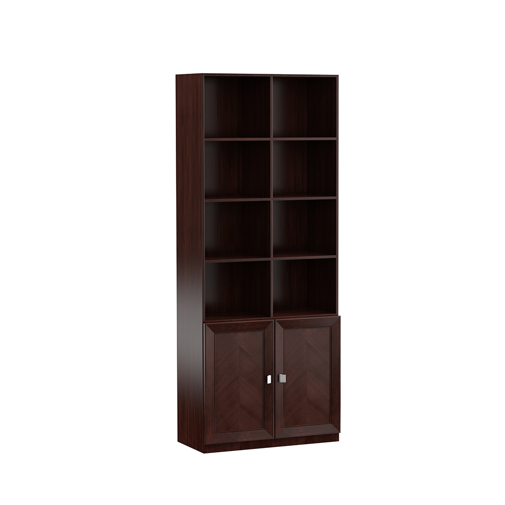 System Büro Möbel Vitrine Aktenschrank Klassischer Holz Schrank Regal System Büro Möbel Vitrine Aktenschrank Klassischer Holz Schrank Regal von JV Möbel