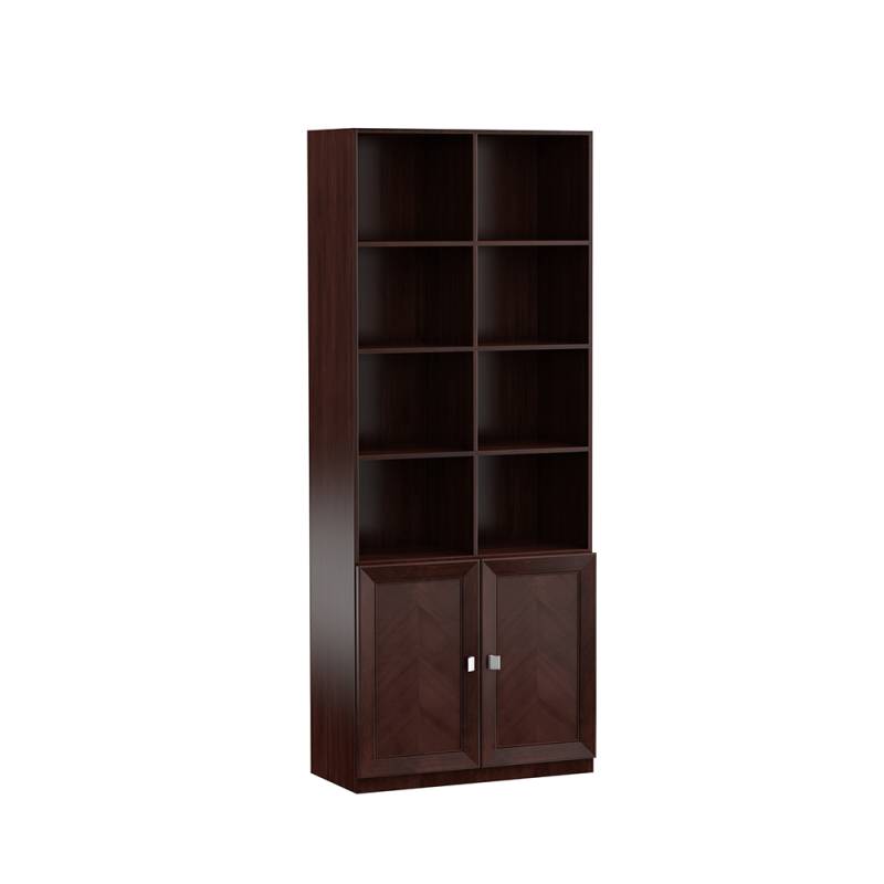 System Büro Möbel Vitrine Aktenschrank Klassischer Holz Schrank Regal von JV Möbel