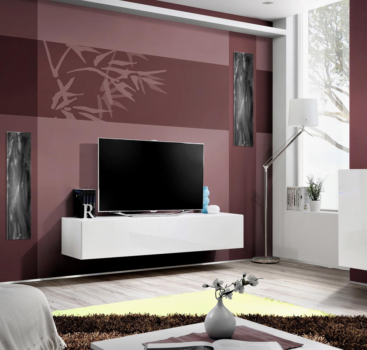 TV Ständer RTV Lowboard Designer Wohnzimmer Holz Modern Einrichtung von JV Möbel