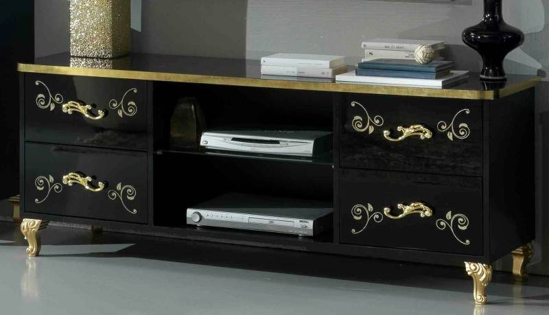 TV Tisch RTV Schrank Lowboard TV-Möbel Fernsehtisch Designer Fernsehschrank von JV Möbel