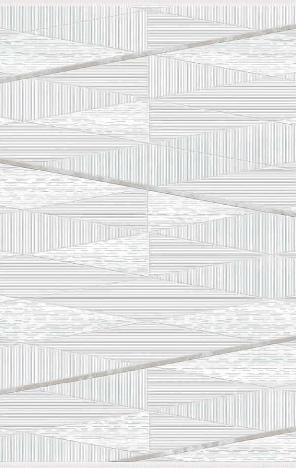 Teppich Wohnzimmerteppich Abstraktes Geometrisches Muster Kurzflor Beige 160x230 von JV Möbel