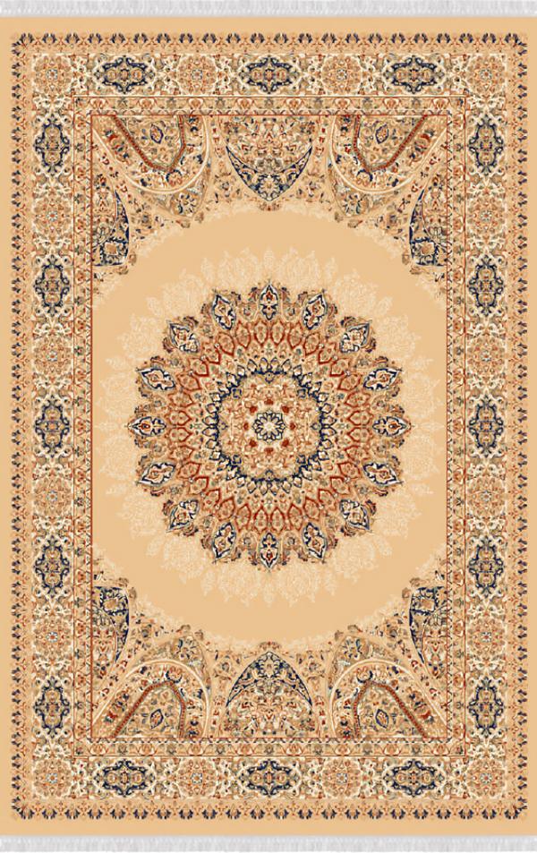 Teppiche Flachgewebe Teppich Abstrakte Designer Orientteppich 150x233 Beige Blau von JV Möbel