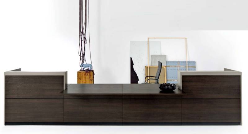 Theke Büro Desk Arbeitstisch Büromöbel Rezeption Empfangstheke Counter Neu von JV Möbel