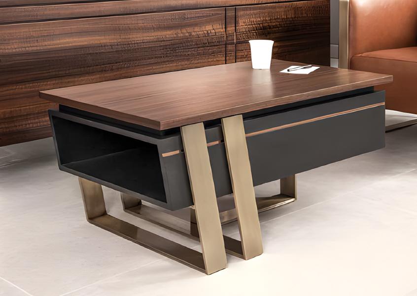 Tisch Holz Couchtisch Moderne Design Beige Tische Büro Braun Einrichtung Neu Tisch Holz Couchtisch Moderne Design Beige Tische Büro Braun Einrichtung Neu von JV Möbel