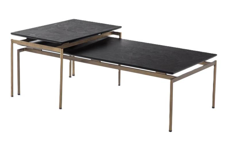 Tisch Sofatisch Loungetisch Salontisch Beistelltisch Kaffeetisch 2tlg von JV Möbel
