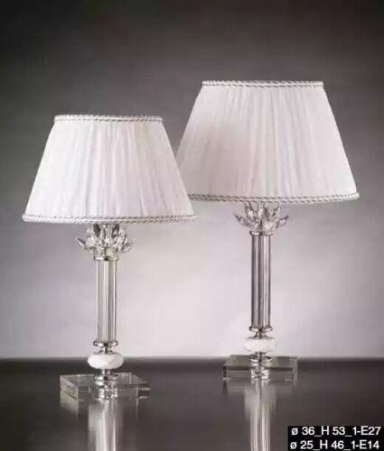 Tischlampe Adriana Kristallkronleuchter Klassischer Schreibtischleuchte Tischlampe Adriana Kristallkronleuchter Klassischer Schreibtischleuchte von JV Möbel