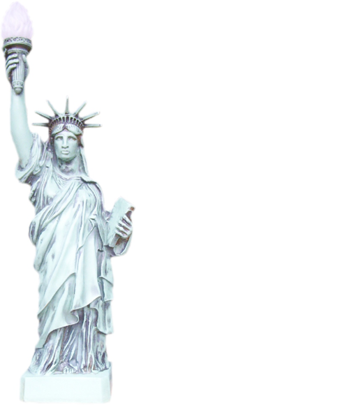 USA Amerika Dekoration Stehlampe Freiheitsstatue Stehlampe Tischlampe von JV Möbel