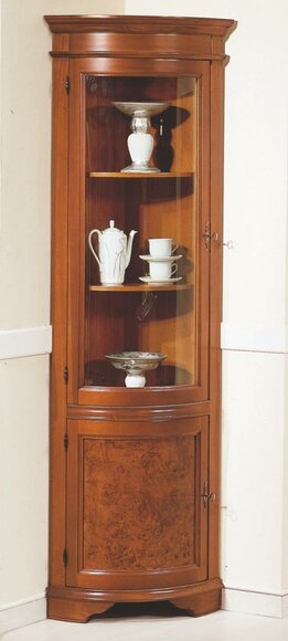 Vitrine Holzschränke Glasvitrine Vitrine Schrank Eckvitrine Italienische Möbel von JV Möbel