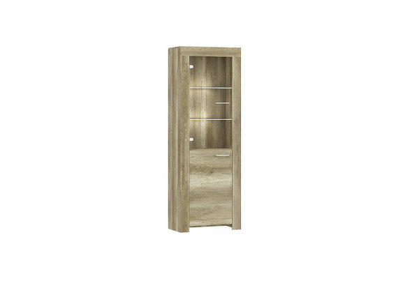 Vitrine RP70 Holz Modern Schrank Esszimmerschrank Standvitrine Regal von JV Möbel