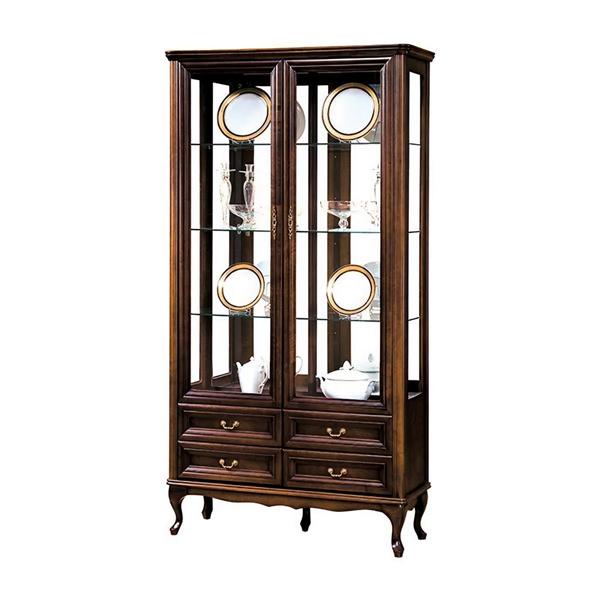 Vitrine Regalvitrine Objektschrank Schrankvitrine Vitrinenschrank Glasvitrine von JV Möbel