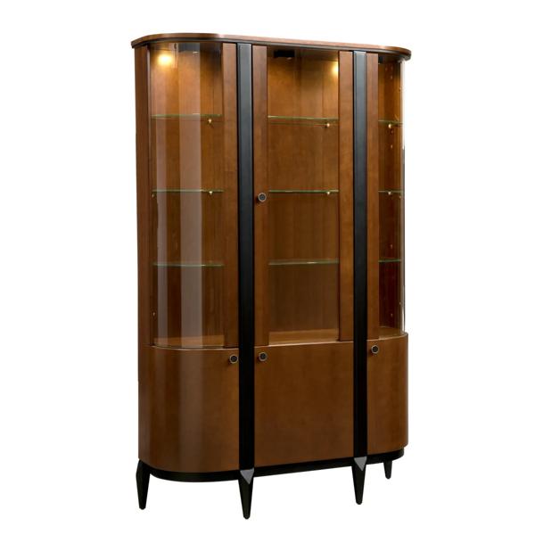 Vitrine Schaukasten Glasvitrine Glasaufbewahrung Schrank Esszimmerschrank von JV Möbel